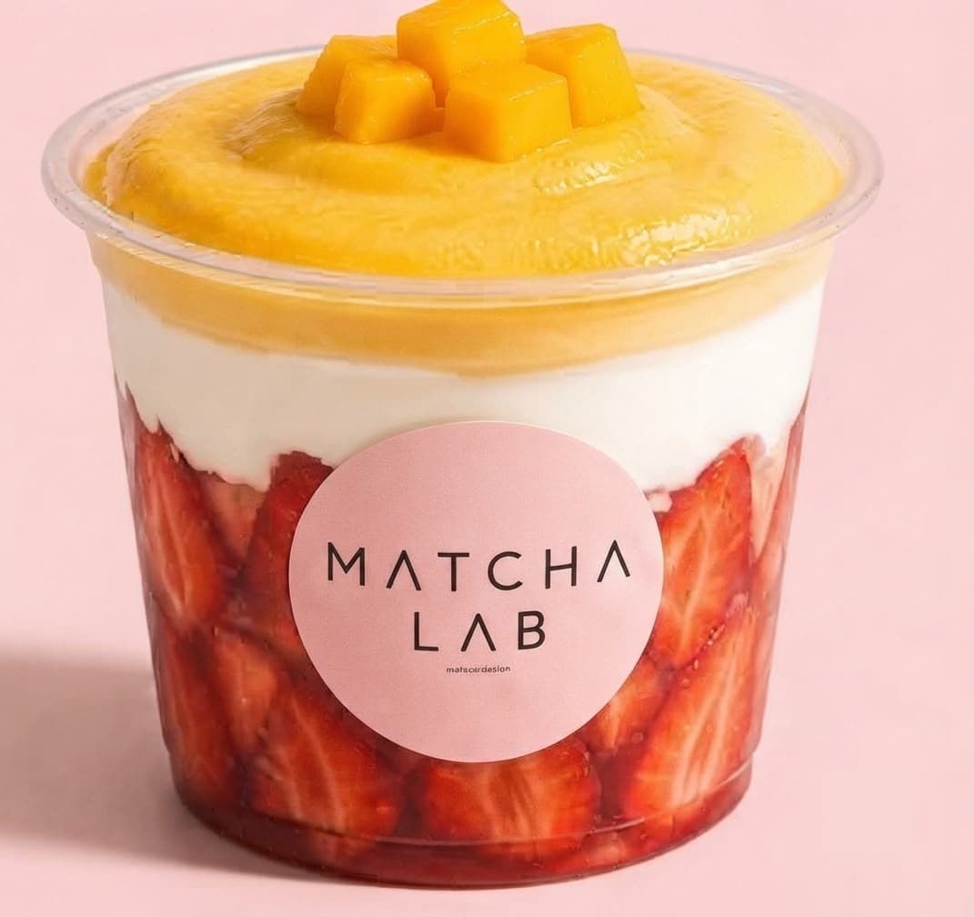 Mango - Fresas con crema