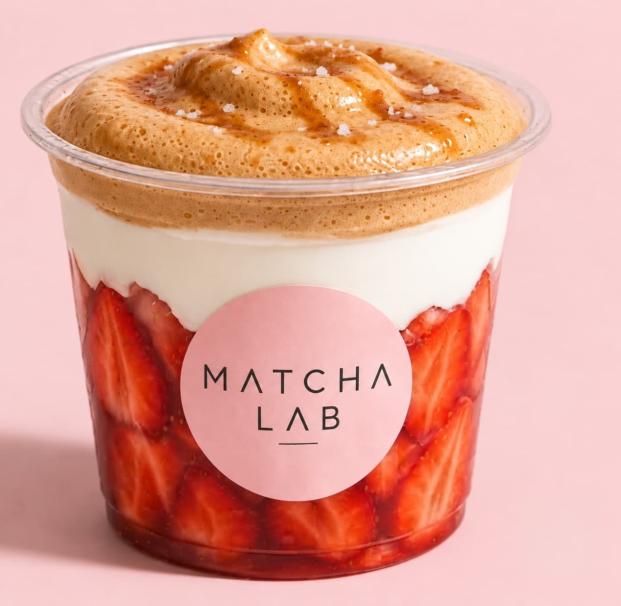 Salted Caramel Foam - Fresas con crema